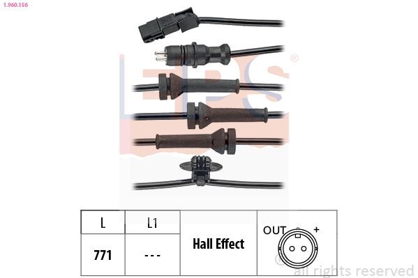 EPS ABS-Sensor 1.960.156 ABS Sensor EPS 21 1.960.156 günstig