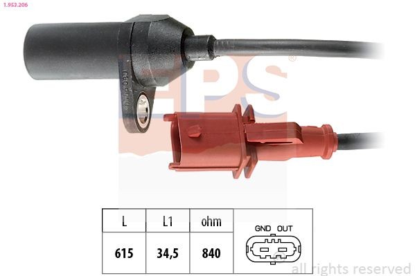 EPS Tændingsmodul 1.965.003 1.965.003 Tændingsmodul EPS RENAULT Symbol