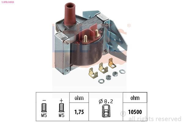 EPS Bobine 1.970.101D EPS 1.970.101D Bobine VW Kaefer Cabrio 15 goedkoop