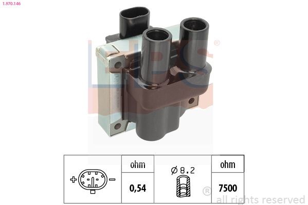 EPS Tändspole 1.970.146 1.970.146 EPS tändspolar ALFA ROMEO ALFASUD