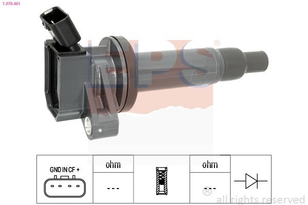 EPS Zapaľovacia cievka 1.970.461 1.970.461 Jednotka zapaľovacích cievok PEUGEOT 106 EPS