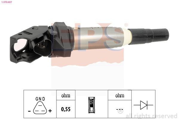 EPS Tändspole 1.970.607 1.970.607 EPS tändspole NISSAN QASHQAI