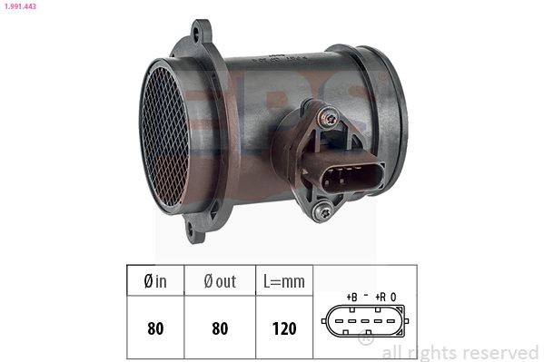 EPS Luftmassenmesser (LMM) 1.991.443 1.991.443 EPS Luftmassensensor Erfahrung