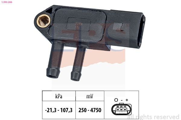EPS Differenzdrucksensor 1.993.266 Abgasdrucksensor EPS TIIDA 1.993.266 günstig