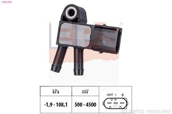 EPS Uitlaatgasdruk sensor 1.993.294 EPS Roetfiltersensor MINI 1.993.294