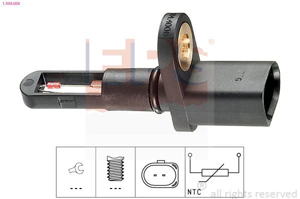 Ansauglufttemperatursensor EPS 1.994.006 EPS 1.994.006: Sensor Ansauglufttemperatur Volkswagen TIGUAN 2016
