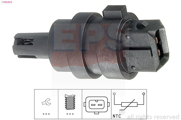 EPS Ansauglufttemperatursensor 1.994.013 1.994.013 EPS Ansauglufttemperatursensor Golf 4 Cabrio Kosten