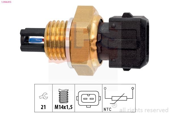 EPS Ansauglufttemperatursensor 1.994.015 1.994.015 Ansauglufttemperatursensor EPS LAND ROVER RANGE ROVER VELAR