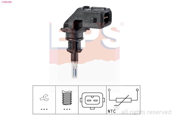 EPS Ansauglufttemperatursensor 1.994.038 Ladelufttemperatursensor EPS Land Rover RANGE ROVER VELAR 1.994.038