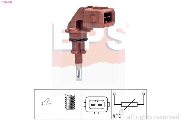 EPS Ansauglufttemperatursensor 1.994.048 1.994.048 EPS SKODA Ansauglufttemperatursensor