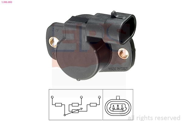 EPS Andur, drosselklapiasend 1.995.093 Drosselklapiandur Dacia FS_ 1.995.093 EPS
