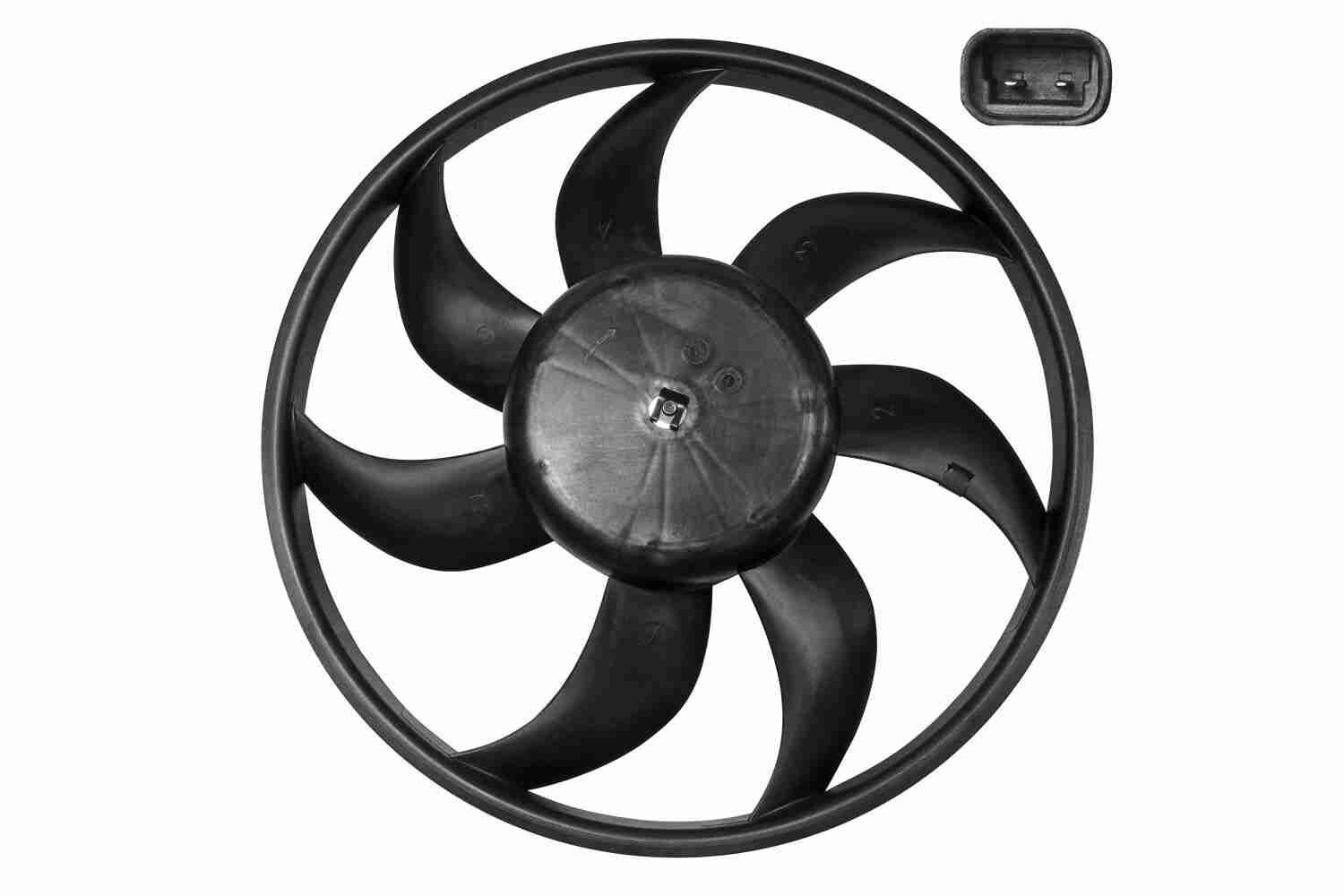 Koelventilator VEMO V40-01-1064 VEMO V40-01-1064 Radiateurventilator OPEL ADAM 2022