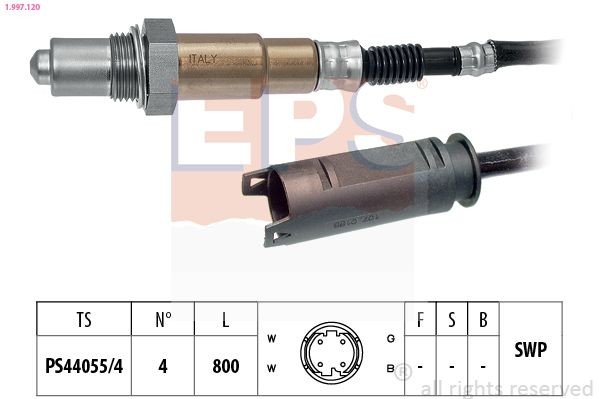 EPS Lambdasond 1.997.120 1.997.120 EPS nox-givare BMW 2-serie