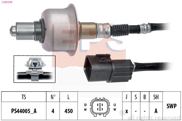 Lambdasonde EPS 1.998.279 EPS 1.998.279 Oxygen Sensor KIA PICANTO 2021 Kosten