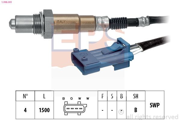 EPS Lambda sonda 1.998.301 Lambda sonda EPS 605 1.998.301 lacné