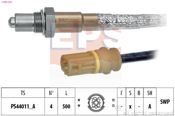 EPS Sonda lambda 1.998.328 1.998.328 Sonda lambda EPS BMW X2 costo