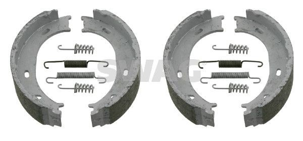 SWAG Jogo de maxilas de travão, travão de estacionamento 10 92 3193 SWAG 10923193 Sapata de freio de mao Sprinter 2-T Camião de plataforma/Chassis (W901, W902) preço