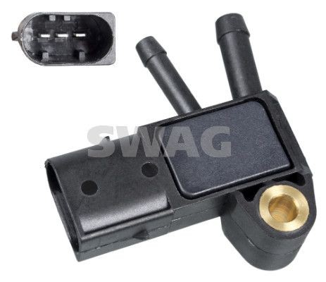 SWAG Sensor, udstødningstryk 10 94 3587 10 94 3587 Udstødnings tryksensor MERCEDES-BENZ E-klasse SWAG