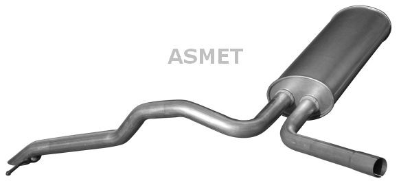 ASMET Lõppsummuti 10.122 Summuti pütt ASMET SUPER 5 10.122 odav