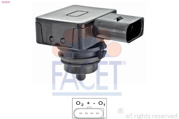 FACET Pressure Sensor, brake booster 10.3275 FACET 10.3275 genuine Seat LEON brake servo vacuum price
