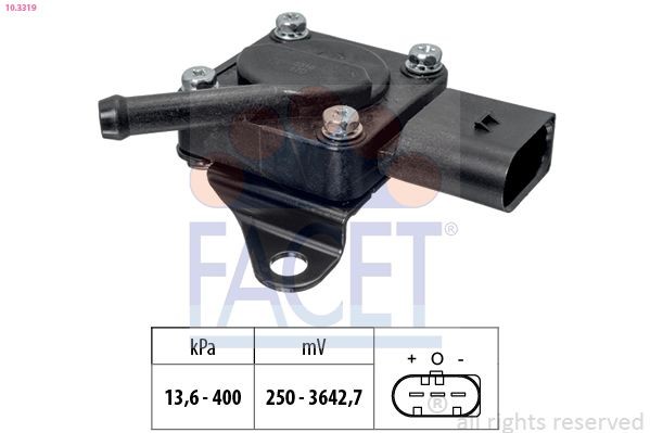 FACET Andur, heitgaasisurve 10.3319 10.3319 Andur heitgaasisurve BMW 7. Seeria FACET