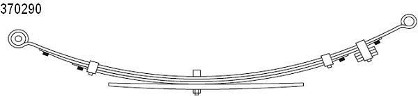 CS Germany Bladveer 10.370.290.00 10.370.290.00 Bladveer CS Germany NISSAN NAVARA