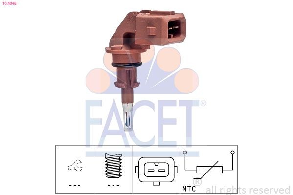 FACET Sender Unit, intake air temperature 10.4048 10.4048 FACET intake air temperature sensor for HYUNDAI i40