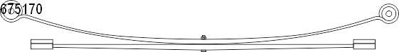 CS Germany Bladfjeder 10.675.170.00 CS Germany 10.675.170.00 Bladfjeder