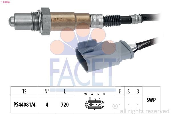 FACET Lambda andur 10.8208 Lambda andur FACET Alfa Romeo 164 10.8208