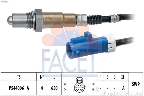 FACET Αισθητήρας λάμδα 10.8295 Αισθητήρας NOx FACET V70 10.8295 φθηνά