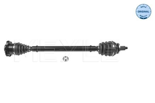 MEYLE Aandrijfas 100 498 0676 MEYLE 100 498 0676 originele Aandrijfas Skoda Roomster Praktik kosten