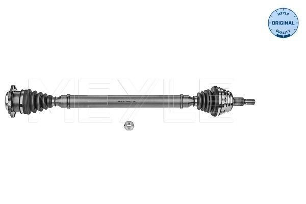 MEYLE Aandrijfas 100 498 0686 prijs Aandrijfassen Audi 8N3 100 498 0686 MEYLE