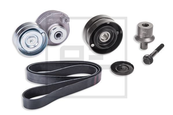 PETERS ENNEPETAL Jogo de correias trapezoidais estriadas 100.220-00A Correia de acessórios PETERS ENNEPETAL OPEL 100.220-00A
