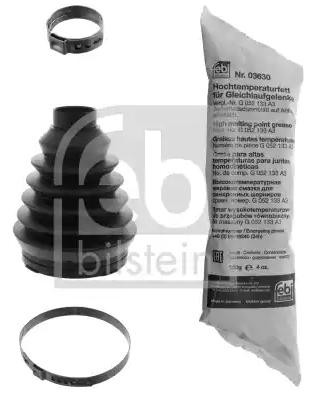 FEBI BILSTEIN Manżeta hnacieho hriadeľa - opravná sada 100047 Manžeta poloosi RENAULT FEBI BILSTEIN 100047