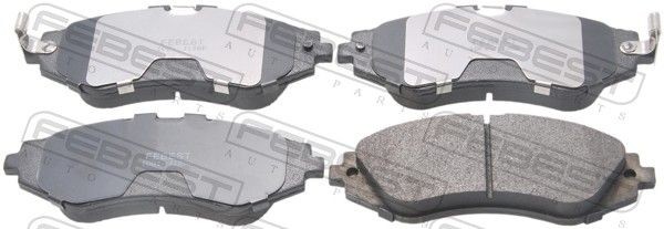 FEBEST Brake pad set 1001-J150F 1001-J150F FEBEST brake pads for CHEVROLET CAPTIVA