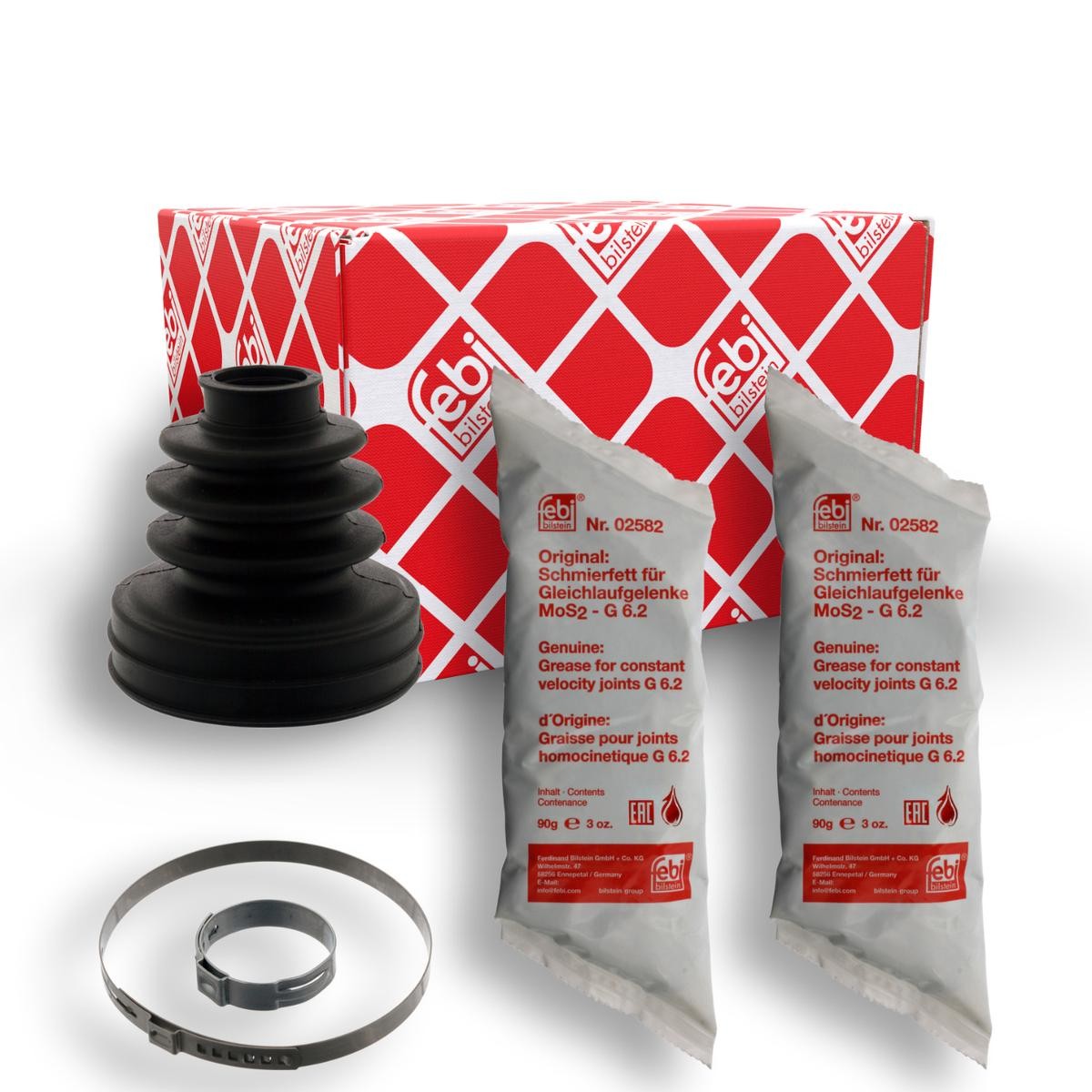 FEBI BILSTEIN Manżeta hnacieho hriadeľa - opravná sada 100214 FEBI BILSTEIN 100214 Manžeta poloosi Ford Galaxy wa6 originálne cena