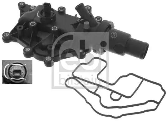 FEBI BILSTEIN Thermostat housing 100233 100233 FEBI BILSTEIN engine thermostat for RENAULT 12