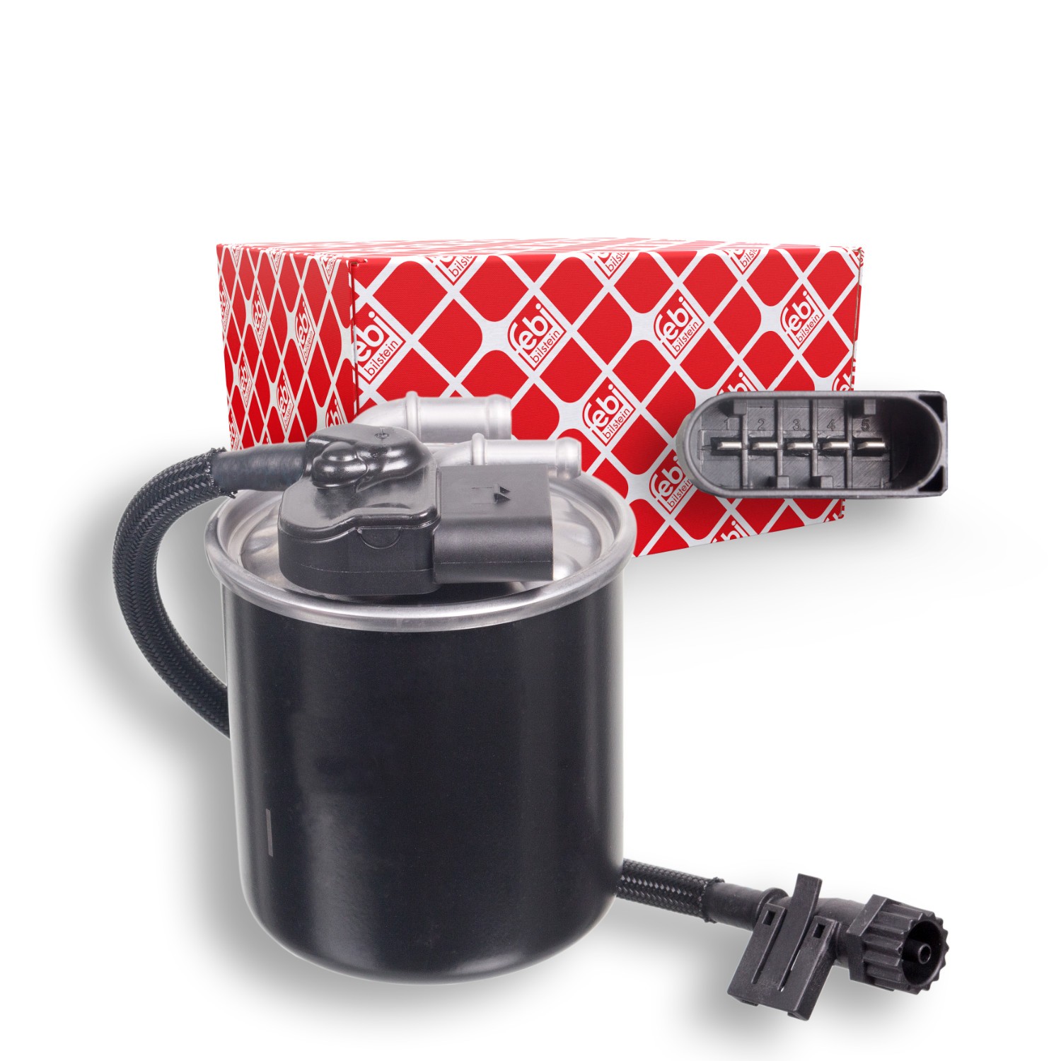 FEBI BILSTEIN Bränslefilter 100474 FEBI BILSTEIN 100474 Bränslefilter Mercedes Sprinter 3t Skåpbil diesel och bensin