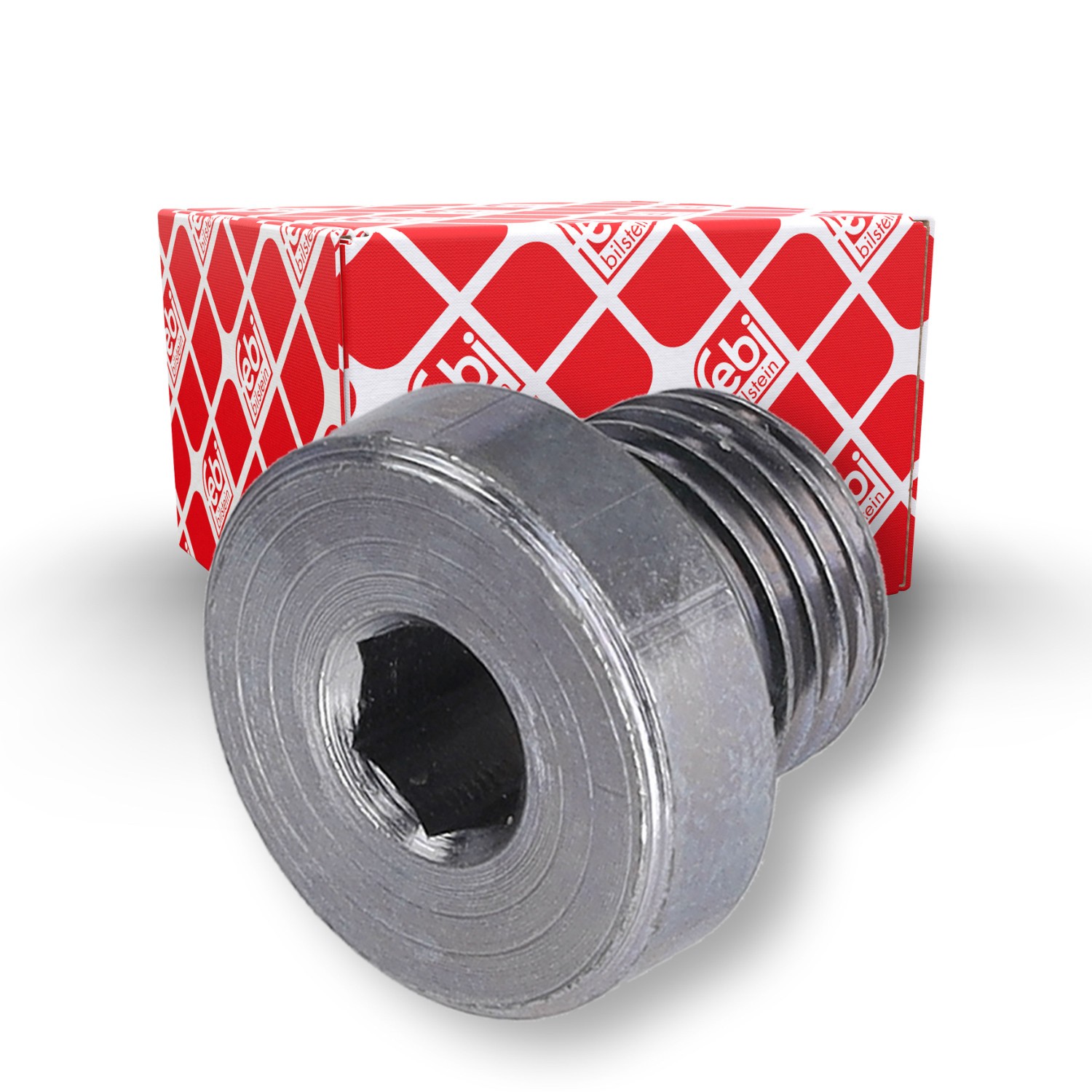 FEBI BILSTEIN Bujão roscado, cárter da transmissão 100547 FEBI BILSTEIN 100547 originais Cárter de óleo de câmbio VW Passat B5 custo
