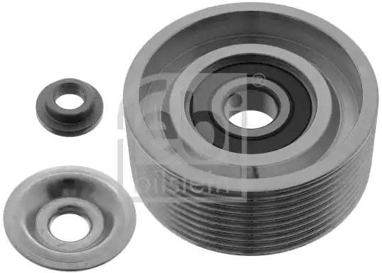 FEBI BILSTEIN Spanrol, poly V-riem 100566 Mercedes-Benz GLK Spanrol v-snaar FEBI BILSTEIN 100566