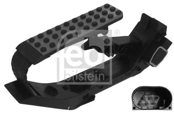 Gaspedaal FEBI BILSTEIN 100712 FEBI BILSTEIN 100712: Pedaalrubbers Mercedes CLS 2016