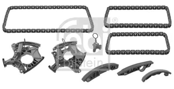 FEBI BILSTEIN Kamkedjesats 100745 Audi A6 C6 Allroad Kamkedjesats FEBI BILSTEIN 100745