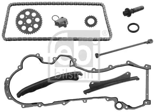 Kit de chaîne de distribution FEBI BILSTEIN 100754 FEBI BILSTEIN 100754 Jeu de distribution à chaînes OPEL COMBO 1999