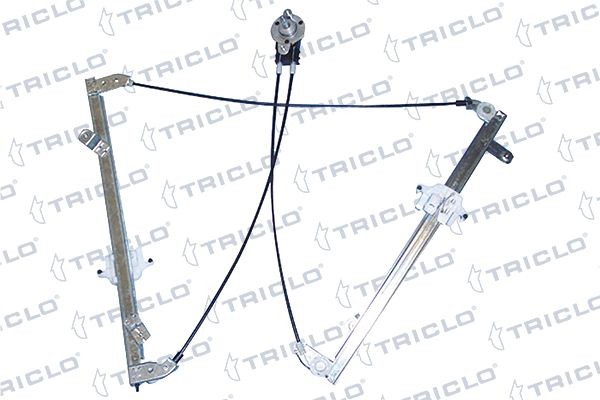 TRICLO Lasinnostin 101191 Lasinnostin TRICLO Eteen, vasen, Käyttö: Käsikäyttöinen, Ilman sähkömoottoria