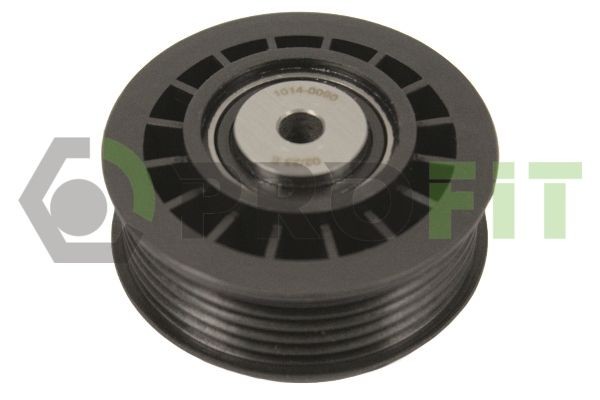 PROFIT Polia de desvio / de guia, correia trapezoidal estriada 1014-0090 Polia de guia PROFIT ESPACE 1014-0090 baratos