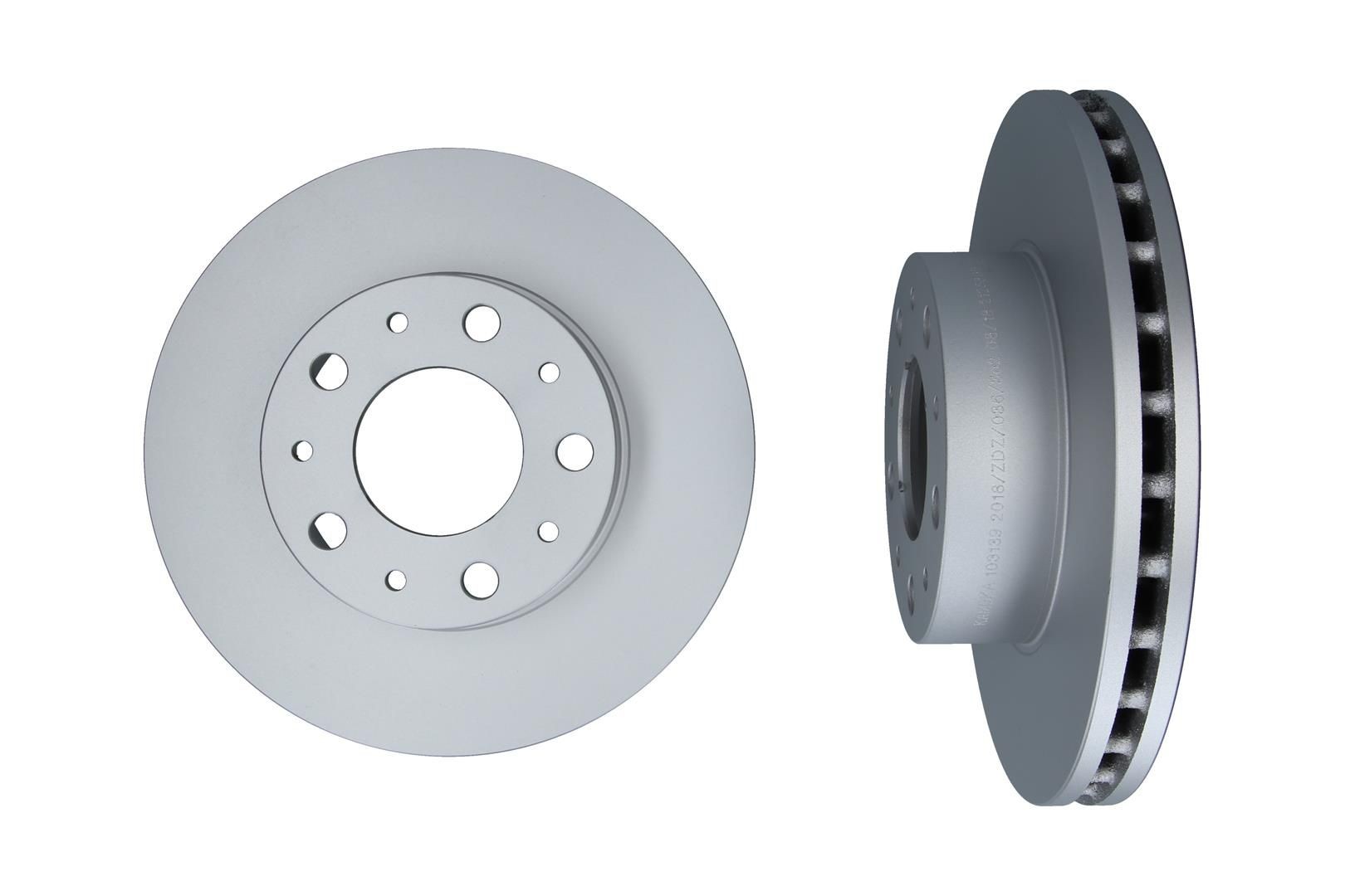 KAMOKA Bremseskive 103139 Bremseskive KAMOKA Fiat FIORINO 103139