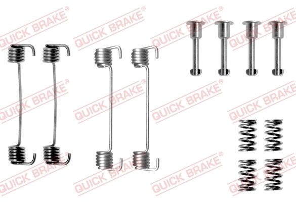 KAWE Kit d'accessoires, mâchoires de frein de stationnement 105-0620 Kit d'accessoires mâchoires de frein KAWE X5 105-0620 pas cher