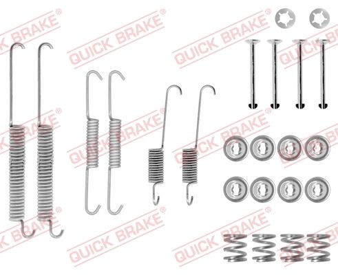 KAWE Tilbehørsett, bremsesko 105-0678 Tilbehørsett bremsesko KAWE S60 105-0678 billige