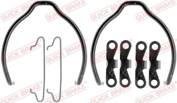 KAWE Tilbehørsett, håndbremsesko 105-0721 105-0721 Tilbehørsett bremsesko VOLVO S60 KAWE
