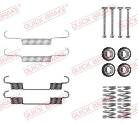 KAWE Kit d'accessoires, mâchoires de frein de stationnement 105-0897 BMW X5 Kit d'accessoires mâchoires de frein KAWE 105-0897